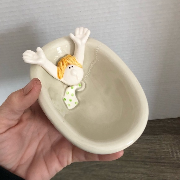 Rare 1976 Fitz and Floyd Soap Dish - Picture 14 of 14